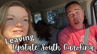 Leaving Upstate South Carolina (Memories on the way Home) | Large Family Vlog