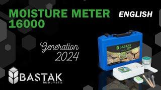 Bastak Instruments  Moisture Meter 16000  Method Instruction (English)