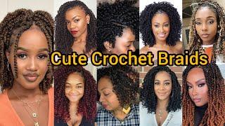 Elegant Crochet Braids Hairstyles for Black Women | Crotchet Braids Hairstyles | Crochet Twist Braid