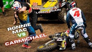 Ronnie Mac vs Ricky Carmichael - Look at that in Event AUS-X Open