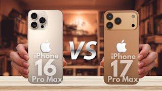 iPhone 17 Pro Max Vs iPhone 16 Pro Max - Full Comparison!