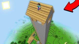 CAN NOOB CLIMB THE TALLEST HOUSE IN THE VILLAGE? Minecraft - NOOB vs PRO