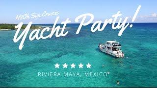 Yacht Party in the Riviera Maya, Mexico