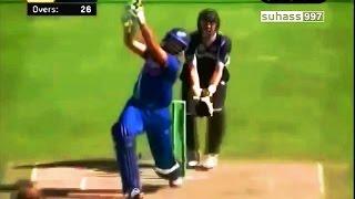 Yuvraj Singh - Smashes 87 vs NZ | Six 6s and 10 4s