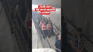 Ekrem İmamoğlu, CHP Genel Başkanı Özgür Özel'e Ümraniye'de yeni yaptığı metroyu gezdirdi