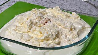 Kaymak/ qaymaq recipe| clotted cream recipe| طرز تهیه سرشیر اصیل هراتی| قیماق خانگی