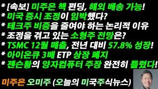 [오늘의 미국주식뉴스] 테크주 비중 줄여야 하는 논리적 이유 / 젠슨황 양자컴퓨터 주장 완전히 틀렸다 / TSMC 12월 매출 57.8% 성장! / 아이온큐 3배 ETP 상장 폐지