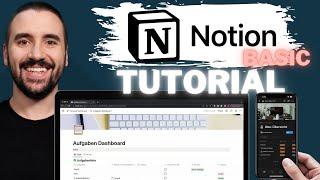 Notion Basic Tutorial - Dieses Tool kann ALLES! Aufgaben & Projekte steuern, Datenbanken, Finanzen..