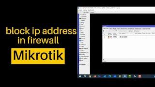 How to block internet access in mikrotik router and allow only specific ip