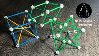 Modeling FCC, BCC cubic and trigonal crystals using a kit