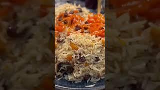 Afghani food #streetfood #afghan #foodie #lambkarahi #kabulipulao #chaplikabab