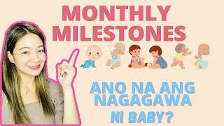 ANO NA ANG NAGAGAWA NG BABY MO NGAYON?/ MONTHLY MILESTONE/ Mom Jacq