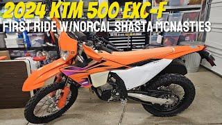 2024 KTM 500 EXC-F First Ride