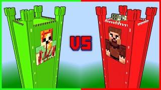 BOBBY TOWER VS POOR TOWER!  - Minecraft