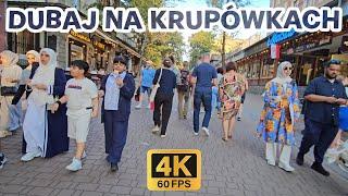 Zakopane Krupówki, ARABSKIE wakacje️! TŁUMY! 4K2024.07.31 ASMR  بولندا جبال زاكوباني تاترا