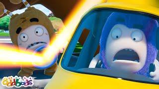 Slick  Wrecks Havoc on Oddsville! | Oddbods Cartoons | Funny Cartoons For Kids