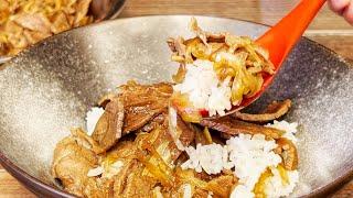 Quick & Delicious Gyudon Recipe – Japanese Beef Bowl at home!