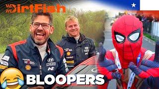  Bloopers & Funny Moments from WRC Rally Chile 2024