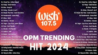 (Top 1 Viral) OPM Acoustic Love Songs 2024 Playlist  Best Of Wish 107.5 Song Playlist 2024 #v9