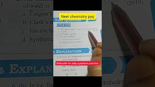 neet chemistry pyq practice #neet #aiims #mbbs #neet2023 #neetchemistry #chemistry #shorts