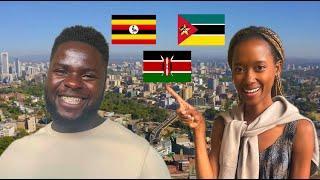 Mozambican & Ugandan praising Kenya!