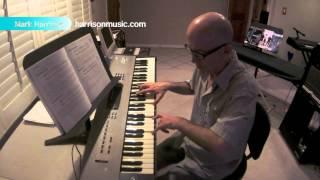 Rock Piano Chops Lesson by Mark Harrison