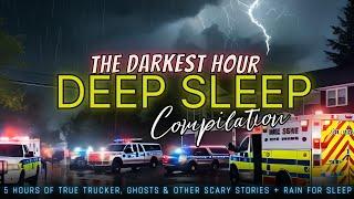 5 Hours of TRUE Scary Stories: First Responders, Truckers & more  no ads, just stories, blackscreen