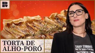 Torta de alho-poró SUPER LEVE para a sua ceia! | Paola Carosella | Alma de Cozinheira