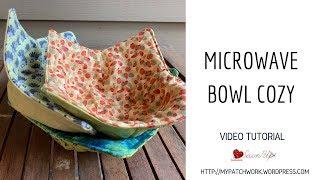 Microwave bowl cozy - video tutorial