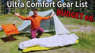 The Most Comfy Backpacking Gear on a Budget