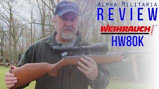 Weihrauch HW80k Review and Accuracy Test - A classic springer rifle