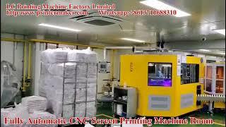 Fully Auotmatic CNC Screen Printing Machine Room