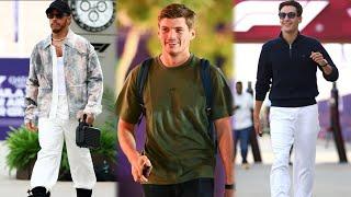 Max Verstappen finally arrives in no team kit F1 Drivers arrive in style for #QatarGP | Paddock BTS