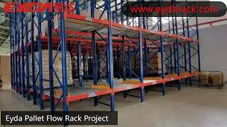 Eyda Heavy Duty Roller Moving Pallet Flow Rack