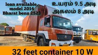 BHARAT Benz 10 w container 32 feet