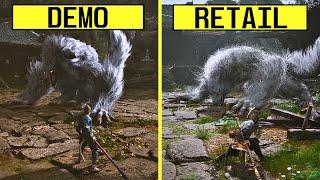 Black Myth: Wukong Reveal Trailer / Demo  vs Retail PS5 Graphics Comparison | 2020 vs 2024