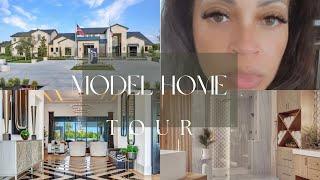 VLOG | 7 million Dollar Luxury Model Home Tour | 2 Story Closet + More