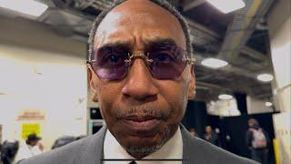 STEPHEN A SMITH PREDICTS CANELO-CRAWFORD "CANELO A VERY POWERFUL INDIVIDUAL, CAN CRAWFORD HURT HIM?"