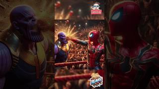 Spiderman vs Thanos (Revenge for Thor) #trending #marvel #shorts #spiderman