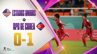 Highlights & Goals: USA vs. RPD de Corea 0-1 | Copa Mundial Femenina Sub-17 | Telemundo Deportes