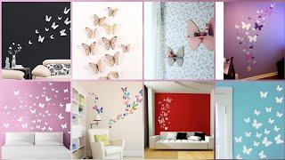 Latest butterfly wall decor ideas||craft butterfly designs||decor obsession