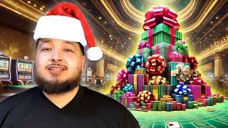 Giving Strangers Christmas Gifts At The Casino!