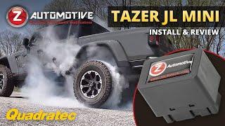 Tazer JL Mini & JL Lite for Wrangler JL & Gladiator JT - How to Change Tire Size, Gear Ratio & More