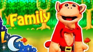 Inglés para Niños con El Mono Silabo - La Familia - Lunacreciente