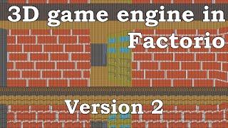 Raycasting engine in Factorio 1.0 (unmodded) - Facto-RayO v2.0