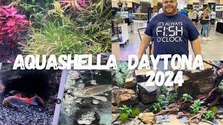 Aquashella Daytona 2024 -Cool PRODUCTS -  Crazy SCAPES - And My BUCKET LIST FISH! 