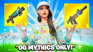 The *OG MYTHICS* Challenge in Fortnite!