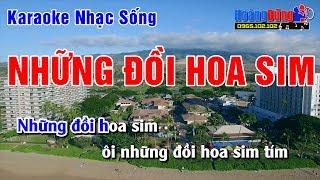 Karaoke Nhạc Sống - Những Đồi Hoa Sim - Beat chất lượng cao