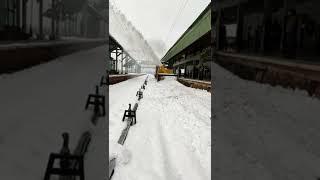 SNOW CUTTER... Srinagar Railway Station