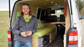 Roomtour VW T5 | Camper Bus - self conversion